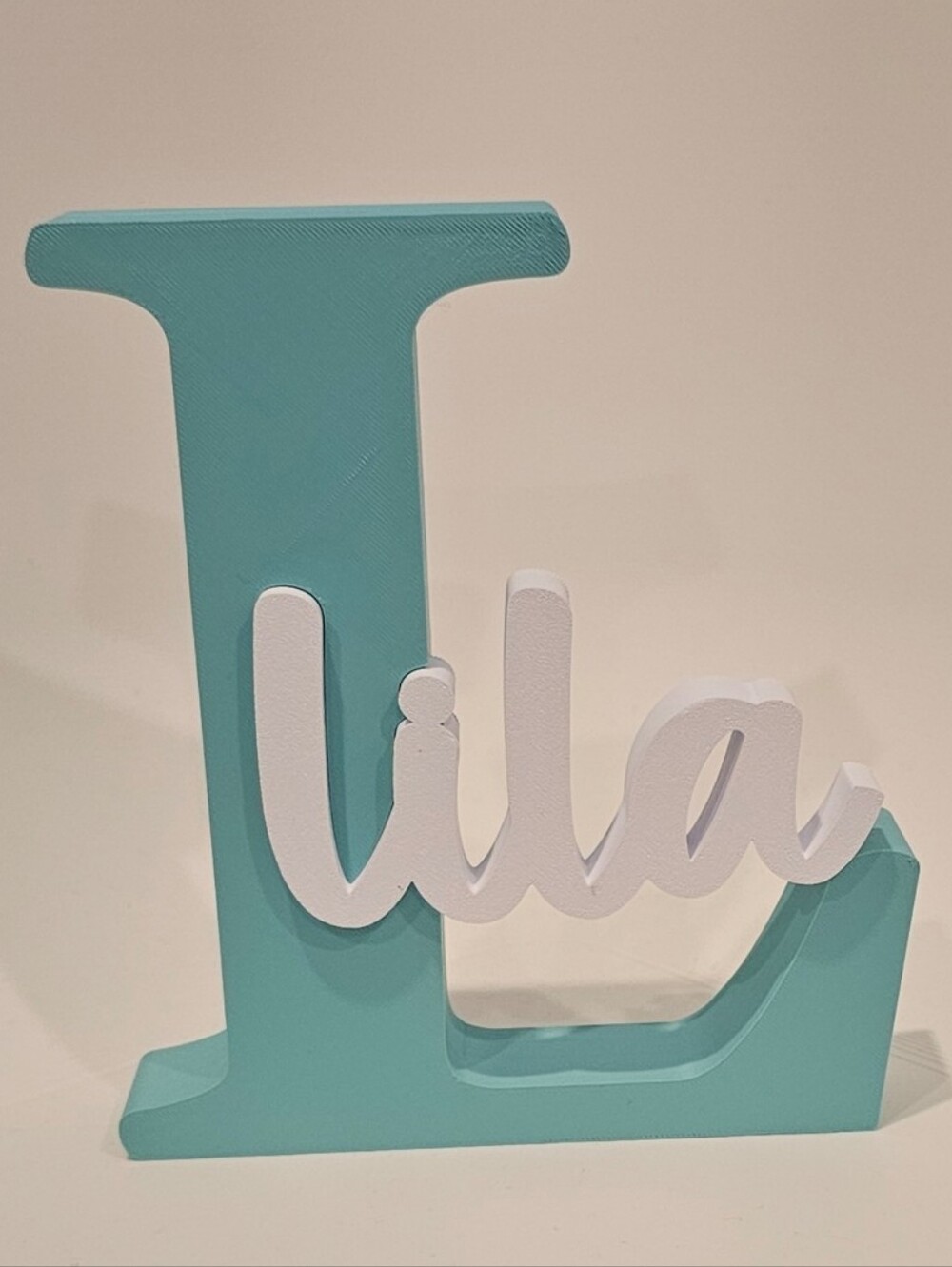 Custom Personalized 3D Printed Name